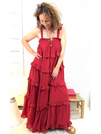 ROBE CHLOÉ ROUGE