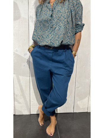 Pantalon Mali Bleu Turquin