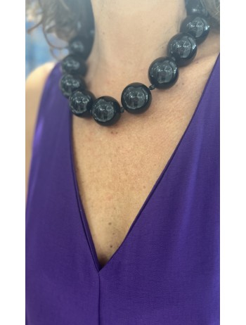 Collier Perlina Noir